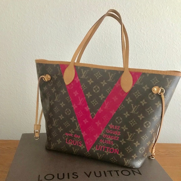 Louis Vuitton Handbags - Louis Vuitton Limited Edition Pink Monogram V